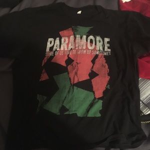 Black Paramore t-shirt, used, good condition